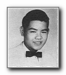 Virgil Wong: class of 1961, Norte Del Rio High School, Sacramento, CA.